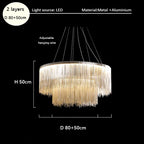Tassel Chandeliers: Luxury Lighting for Home, Restaurant, and Hotel Settings