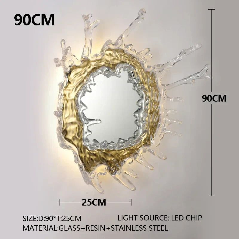 Modern LED Mirror Wall Light for Bathroom and Dressing Room