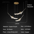 Modern Design Ceiling Chandelier for Living Dining Bedroom - Stylish Indoor Decor Lighting