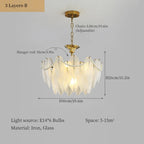 Feather Pendant Chandelier for Luxe Ceiling Decor in French Loft Style