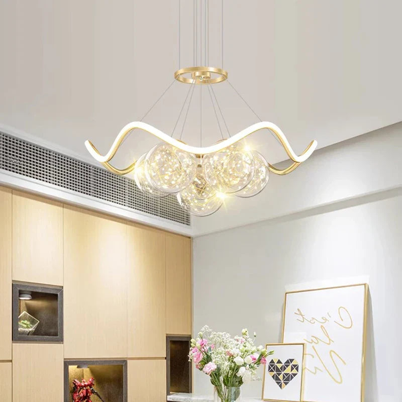 Modern Dine Pendant Lights Indoor Chandelier Ceiling Lamp LED Hanging Light