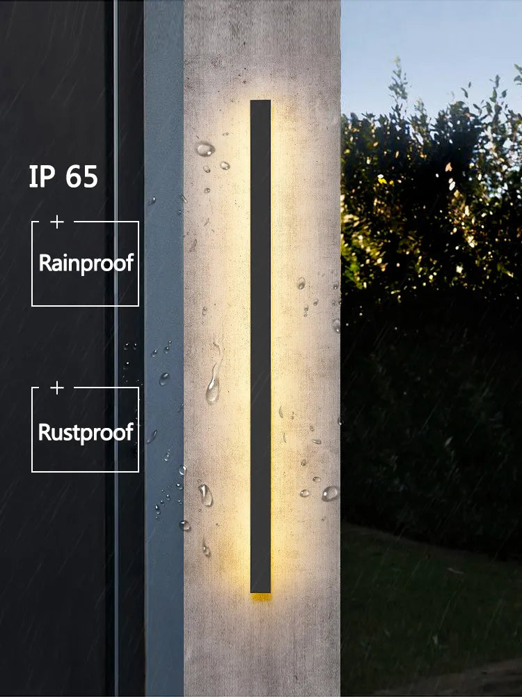 Modern Nordic Outdoor Wall Light LED IP65 110/220v - Waterproof Garden Wall Lamp