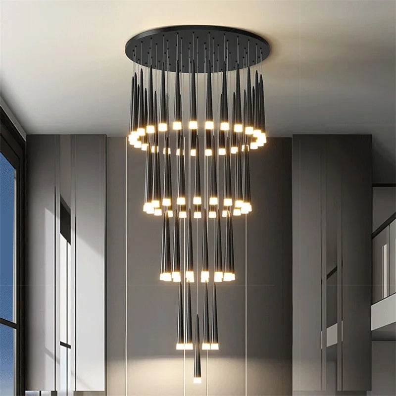 Modern Loft Chandelier LED Ceiling Light for Living Room Hallway