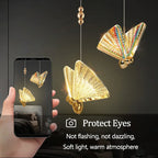 Butterfly Pendant Lights Chandelier for Indoor Living, Dining, and Kitchen Lighting