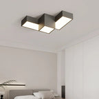 Modern Minimalist Square LED Ceiling Lamp Creative Geometry Light Home Decor Lighting