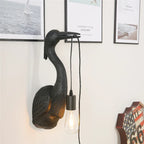 Nordic Crane Resin Wall Lamps for Bedroom, Living Room, Staircase, and Corridor