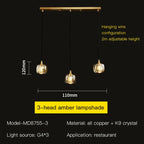 Elegant Rotating Staircase Pendant Lamp with Double Hollow Design