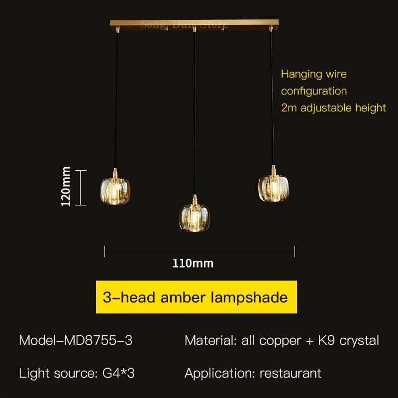 Elegant Rotating Staircase Pendant Lamp with Double Hollow Design