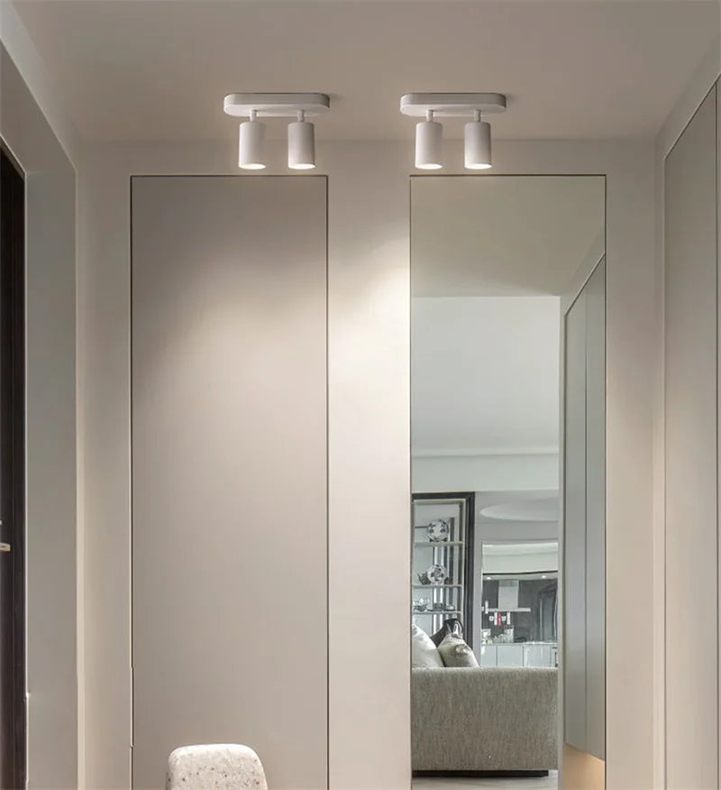 Rotatable GU10 LED Spot Ceiling Downlight - Nordic Creative Surface Mounted