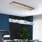 Crystal LED Chandelier for Modern Luxury Living and Dining Rooms