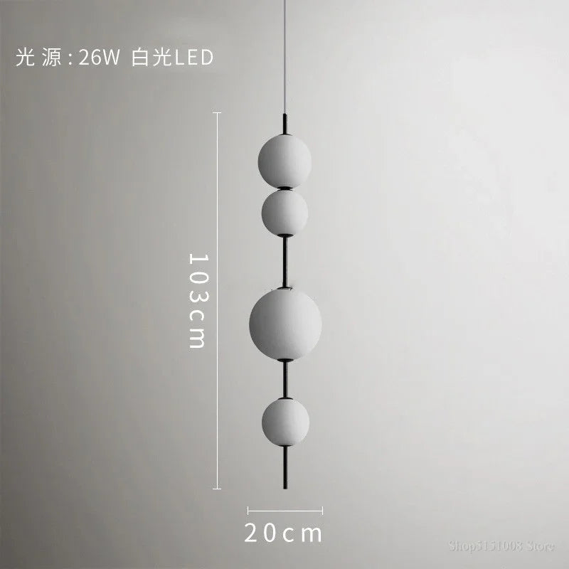 Gourd Pendant Light: Modern Glass Decor for Restaurant, Bedroom, Kitchen, Dining Room