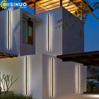 Solar LED Outdoor Wall Lamp for Garden Villa Courtyard Balcony Sconce Light