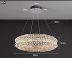 K9 Crystal Luxury Chandelier for Restaurant Bar Hotel LED Lamps