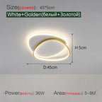 Romantic LED Ceiling Lamp for Bedroom, Children's Room, and Study Room