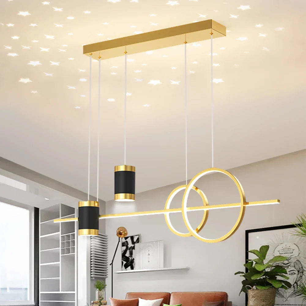 Nordic LED Pendant Chandelier for Living Room Restaurant Kitchen Lighting