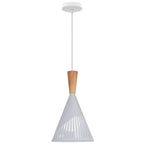 Wood Pendant Lamp: Nordic Macaron LED E27 Industrial Hanging Light for Home Decor