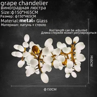 Nordic Luxury Grapes Chandelier for Elegant Home Decor