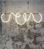 Nordic Light Luxury Chandelier Creative LED Bar for Living Room and Study Desk