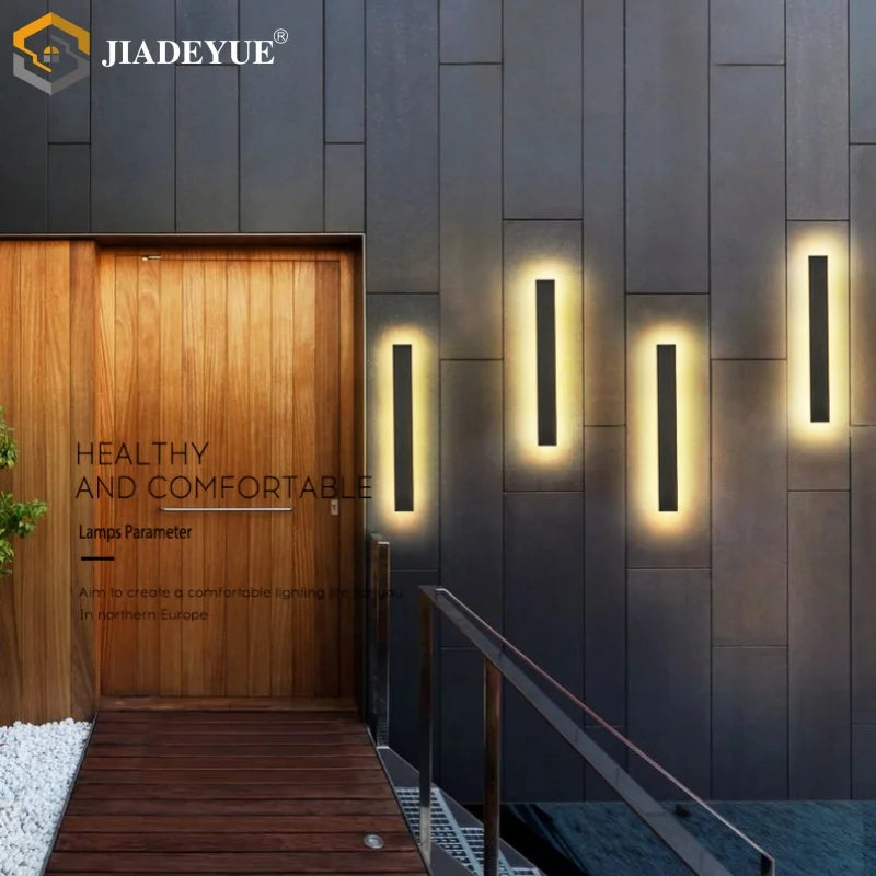 LED Outdoor Wall Lamp for Balcony Garden Villa Porch Lighting