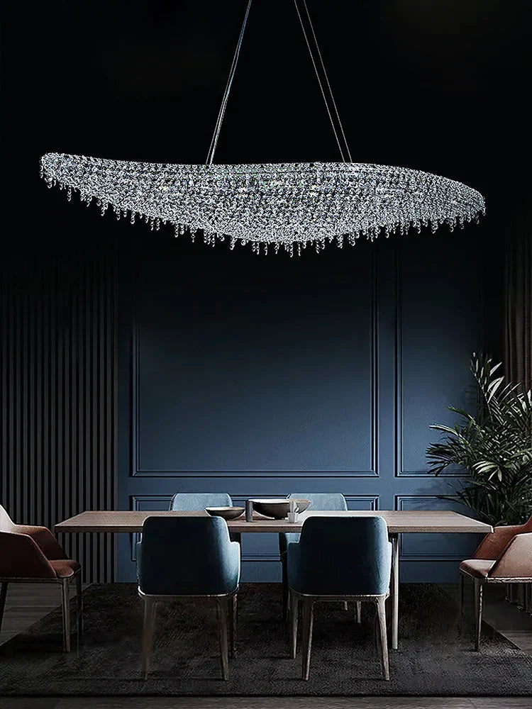Luxury Crystal Chandelier for Living Room and Villa Hall Lighting