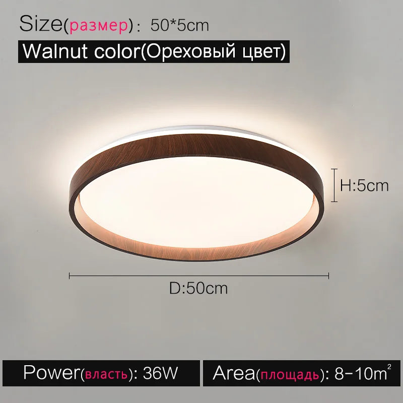 Ceiling Lamp: Modern LED Light for Bedroom, Dining Room, and Study