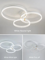 Nordic LED Ceiling Lamp 2023 - Modern Minimalist Bedroom Lighting