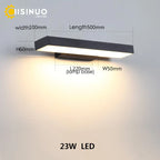 Dusk Dawn Motion Sensor Outdoor Wall Light Modern Sconces for House Garage Balcony