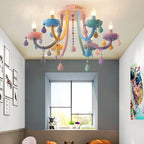 Macaron LED Ceiling Light for Children's Bedroom Decoration