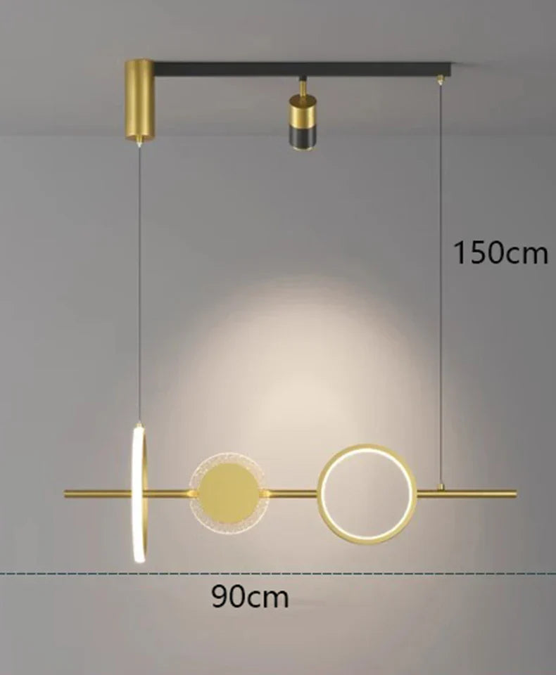 Modern LED Pendant Chandeliers for Living and Dining Room Lighting