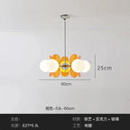 Nordic Beans Pendant Chandelier for Living Dining Study Room Kids Bedroom