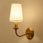 Rural Fabric Gold Pendant Chandelier for Living Room, Bedroom, and Restaurant Lighting