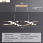 Minimalist LED Pendant Light: Modern Nordic Style, Remote Dimming, for Kitchen Island, Dining Room