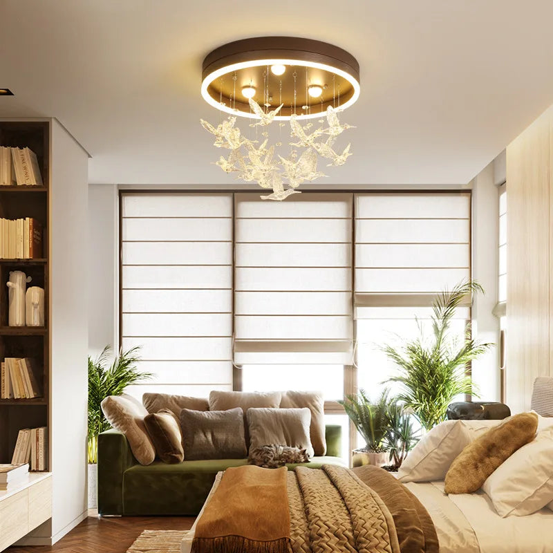 Crystal LED Ceiling Lamp for Kids' Room