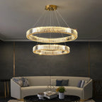 Crystal Ceiling Pendant Chandelier for Luxe Room Decor