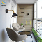 Modern Pleated Skirt LED Wall Lamp for Living Room Decor