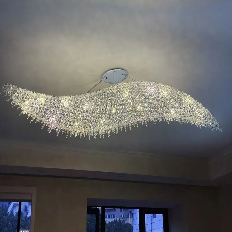 Luxury Crystal Chandelier for Living Room and Villa Hall Lighting