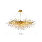 Crystal Ceiling Chandelier: Modern Luxury for Living, Dining, Bedroom, Hotel, Hall Décor