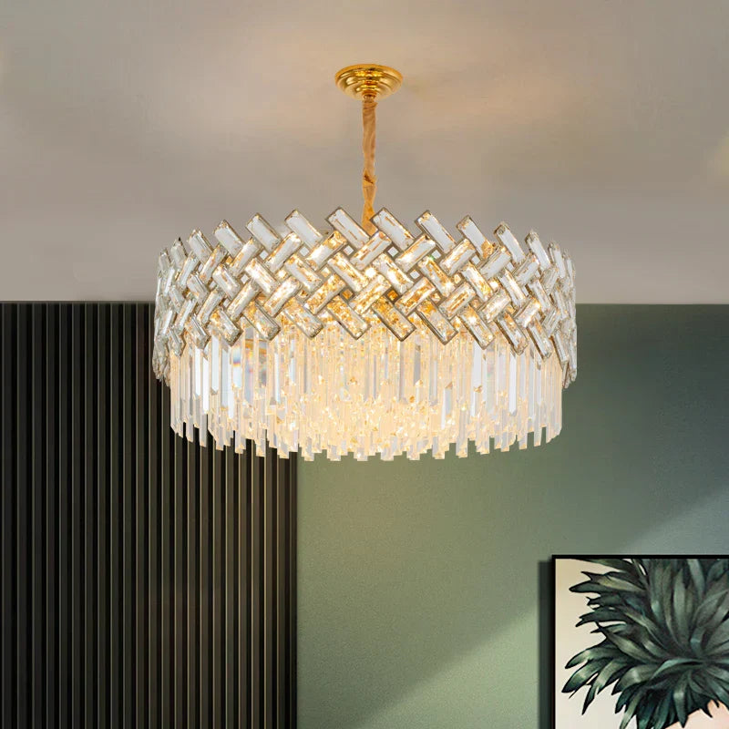 Crystal Chandelier Pendant Lights, Modern Luxury Ceiling Lamp for Home Decoration