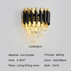 Crystal Pendant Chandelier - Modern Luxury LED Lighting for Living, Dining, Bedroom