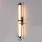 LED Glass Wall Lamp for Living Room Bedroom Café Restaurant, Minimalist Postmodern Design