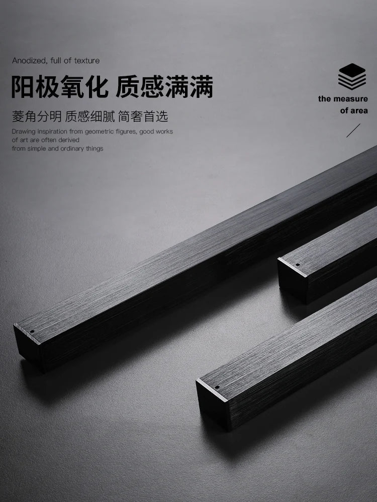 Black Chandelier LED Ceiling Lamp for Master Bedroom Living Room Energy Saving Light