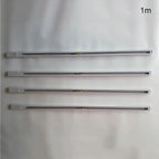 Ceiling Track Rail Connector Set: Black/White, Straight/Cross, 0.5m/1m, 2-Wire