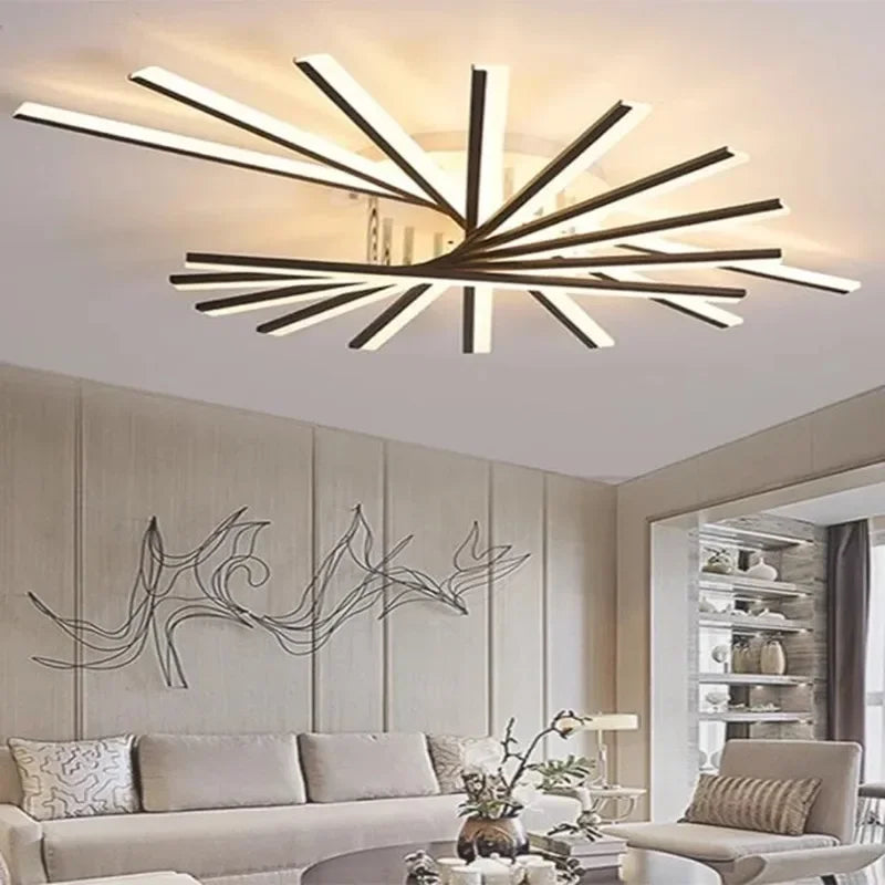 Modern LED Ceiling Chandelier Indoor Lighting for Living Room Bedroom, Lustre Lights