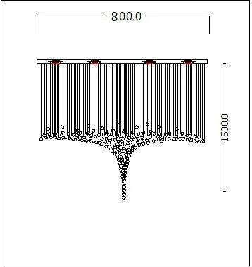 Crystal Chandelier: Modern Staircase LED Lighting for Hallway & Lobby