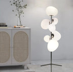 Nordic 7-Light E27 LED Floor Lamp for Living Room Decor