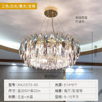 Crystal Atmosphere Chandelier: Modern Luxury for Living Room, Dining Room, Bedroom