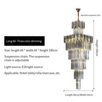 Crystal Chandelier: Elegant Light Fixture for Luxury Interiors