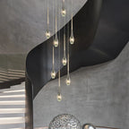 Modern Crystal Chandelier for Sales Department, Living Room, Bar & Restaurant