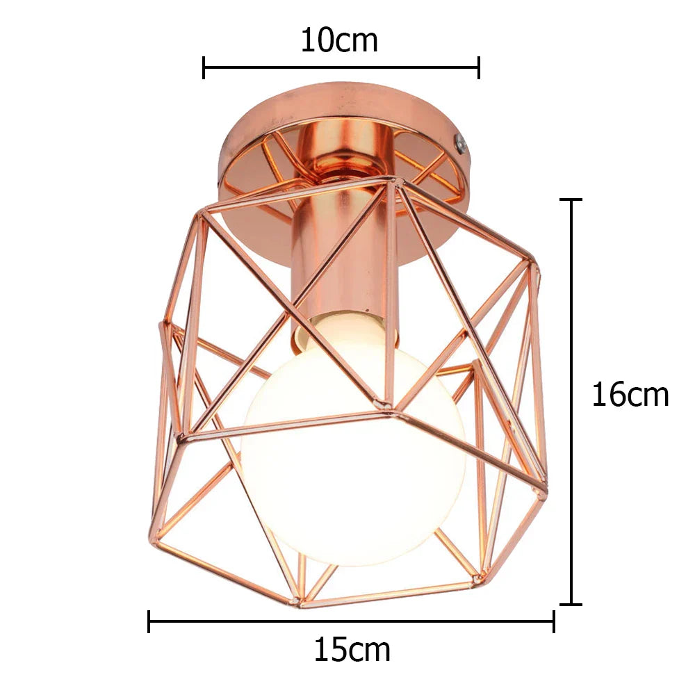 Retro Vintage Ceiling Chandelier for Home Living Room Decor