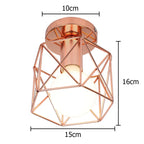 Retro Vintage Ceiling Chandelier for Home Living Room Decor